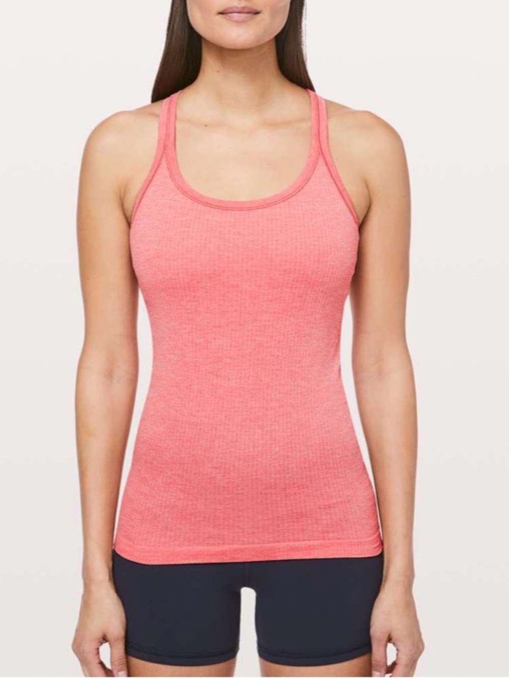 Lululemon Ebb To Street Tank II in Blush Coral Women’s Size 10
